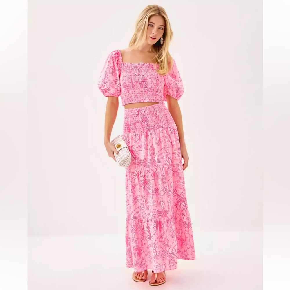 Lilly Pulitzer Aston Maxi Set - size small